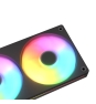 COUGAR CF-UN240FB-RGB Carcasa del ordenador Ventilador 12 cm Negro