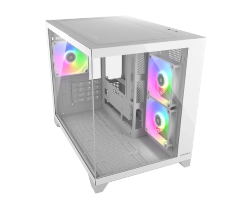 COUGAR CGR-2QA6W-RGB Mini Tower Blanco