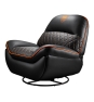 COUGAR CGR-OVL-ORB Sofá de gaming Asiento acolchado Negro