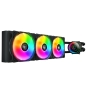 COUGAR CGR-PSDELRGB-B-360 Procesador Sistema de refrigeración líquida todo en uno 12 cm Negro