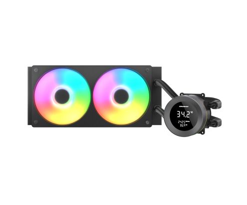 COUGAR CGR-PSDVARGB-B-240 Procesador Sistema de refrigeración líquida todo en uno 12 cm Negro