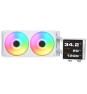 COUGAR CGR-PSDVPRGB-W-240 Procesador Sistema de refrigeración líquida todo en uno 12 cm Blanco