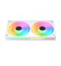 COUGAR CGR-PSDVPRGB-W-240 Procesador Sistema de refrigeración líquida todo en uno 12 cm Blanco