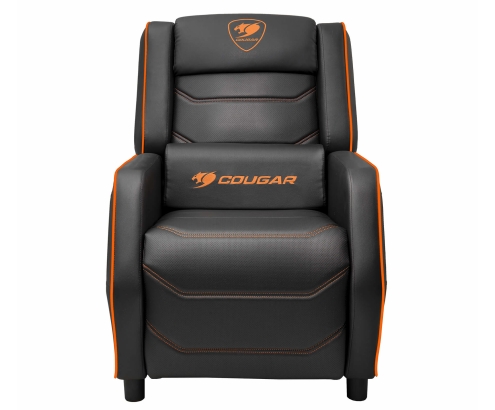 COUGAR CGR-RGS Butaca para jugar Asiento acolchado Negro, Naranja