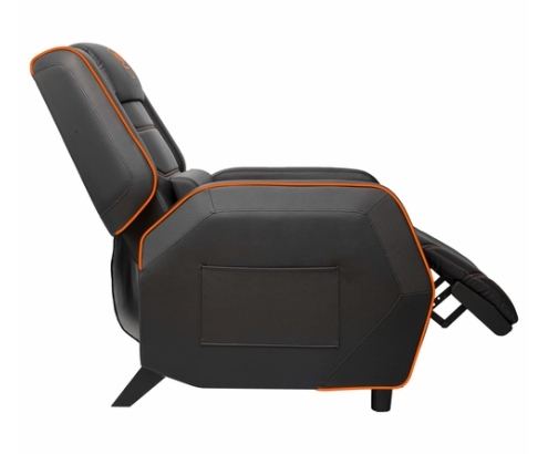 COUGAR CGR-RGS Butaca para jugar Asiento acolchado Negro, Naranja