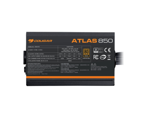 COUGAR CGRVG-750 unidad de fuente de alimentación 750 W 24-pin ATX ATX Negro