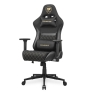 COUGAR Gaming Armor One V2 Gold F Silla para videojuegos universal Asiento acolchado tapizado Negro, Oro