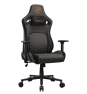COUGAR Gaming CGR-DFF-GRB Silla para videojuegos de PC Asiento acolchado tapizado Negro, Oro