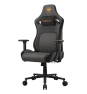 COUGAR Gaming CGR-DFF-GRB Silla para videojuegos de PC Asiento acolchado tapizado Negro, Oro