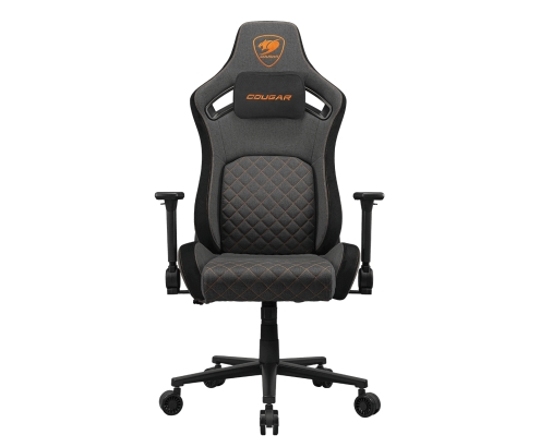 COUGAR Gaming CGR-DFF-GRB Silla para videojuegos de PC Asiento acolchado tapizado Negro, Oro