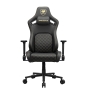 COUGAR Gaming CGR-DFL-GLB Silla para videojuegos de PC Asiento acolchado tapizado Negro, Oro