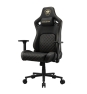 COUGAR Gaming CGR-DFL-GLB Silla para videojuegos de PC Asiento acolchado tapizado Negro, Oro