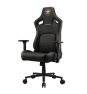 COUGAR Gaming CGR-DFL-GLB Silla para videojuegos de PC Asiento acolchado tapizado Negro, Oro