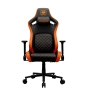 COUGAR Gaming CGR-DFL Silla para videojuegos de PC Asiento acolchado tapizado Negro, Naranja