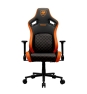 COUGAR Gaming CGR-DFL Silla para videojuegos de PC Asiento acolchado tapizado Negro, Naranja