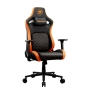 COUGAR Gaming CGR-DFL Silla para videojuegos de PC Asiento acolchado tapizado Negro, Naranja