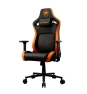 COUGAR Gaming CGR-DFL Silla para videojuegos de PC Asiento acolchado tapizado Negro, Naranja