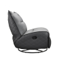 COUGAR Overlord Neo Sofá de gaming Asiento acolchado tapizado Negro, Gris