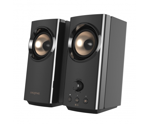 Creative Labs Creative T60 Rango completo Negro Inalámbrico y alámbrico 30 W