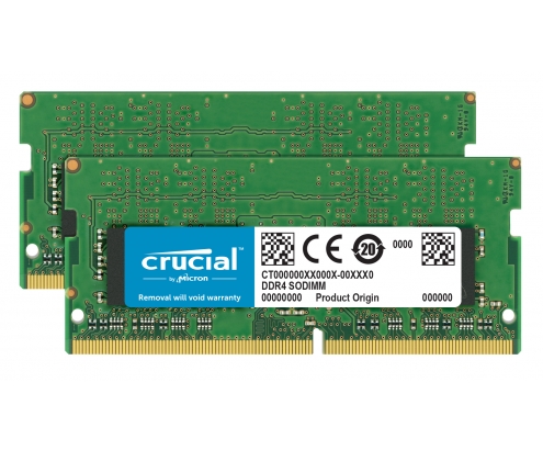 Crucial 2x16GB DDR4 módulo de memoria 32 GB 2400 MHz
