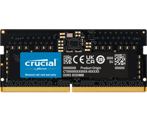 Crucial CT8G48C40S5 módulo de memoria 8 GB 1 x 8 GB DDR5 4800 MHz