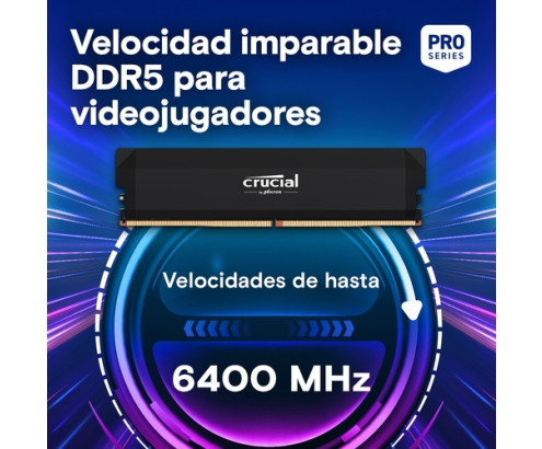 Crucial Pro CP2K32G64C40U5B módulo de memoria 64 GB 2 x 32 GB DDR5