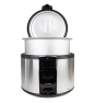Cuckoo SR-4600 arrocera 4,6 L Negro, Acero inoxidable