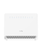 Cudy 4G Cat 6 AC1200 Wi-Fi Router, LT700E 1.0 router inalámbrico Gigabit Ethernet Doble banda (2,4 GHz / 5 GHz) Blanco
