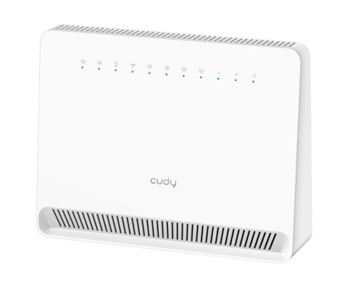 Cudy 4G Cat 6 AC1200 Wi-Fi Router, LT700E 1.0 router inalámbrico Gigabit Ethernet Doble banda (2,4 GHz / 5 GHz) Blanco