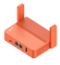 Cudy AC1200 router inalámbrico Ethernet rápido Naranja