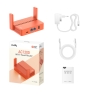 Cudy AC1200 router inalámbrico Ethernet rápido Naranja