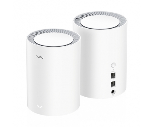 Cudy AX1800 Doble banda (2,4 GHz / 5 GHz) Wi-Fi 6 (802.11ax) Blanco 1 Interno