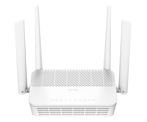 Cudy AX3000 router inalámbrico Gigabit Ethernet Doble banda (2,4 GHz / 5 GHz) Blanco
