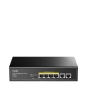 Cudy FS1006P switch Fast Ethernet (10/100) Energía sobre Ethernet (PoE) Negro