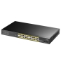 Cudy GS1028PS2 switch Gigabit Ethernet (10/100/1000) Energía sobre Ethernet (PoE) Negro