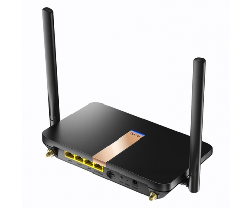 Cudy LT500D router inalámbrico Ethernet rápido Doble banda (2,4 GHz / 5 GHz) 4G Negro