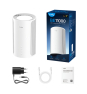 Cudy M11000 Tribanda (2.4 GHz / 5 GHz / 6 GHz) Wi-Fi 7 (802.11be) Blanco 4 Interno