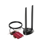 Cudy WE9300S adaptador y tarjeta de red Interno WLAN / Bluetooth 5765 Mbit/s