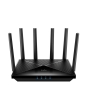 Cudy WR11000 router inalámbrico 2.5 Gigabit Ethernet Tribanda (2.4 GHz / 5 GHz / 6 GHz) Negro