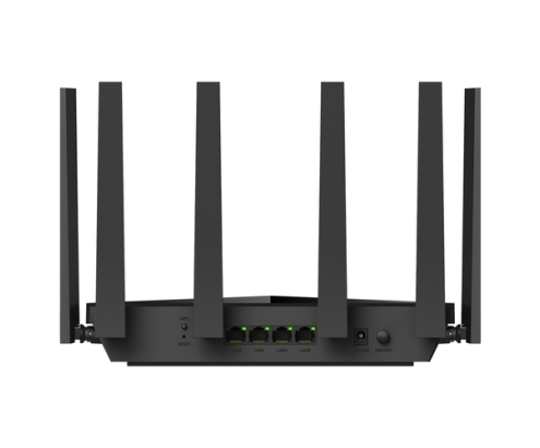 Cudy WR11000 router inalámbrico 2.5 Gigabit Ethernet Tribanda (2.4 GHz / 5 GHz / 6 GHz) Negro