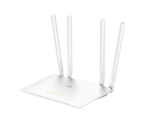 Cudy WR1200 router inalámbrico Ethernet rápido Doble banda (2,4 GHz / 5 GHz) Blanco
