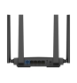 Cudy WR3600H router inalámbrico Gigabit Ethernet Doble banda (2,4 GHz / 5 GHz) Negro