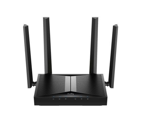 Cudy WR3600H router inalámbrico Gigabit Ethernet Doble banda (2,4 GHz / 5 GHz) Negro
