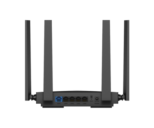 Cudy WR3600H router inalámbrico Gigabit Ethernet Doble banda (2,4 GHz / 5 GHz) Negro