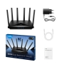 Cudy WR6500 router inalámbrico Gigabit Ethernet Doble banda (2,4 GHz / 5 GHz) Negro