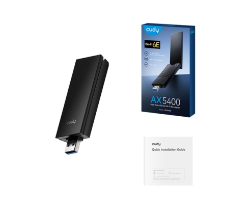 Cudy WU5400 adaptador y tarjeta de red WLAN 2402 Mbit/s