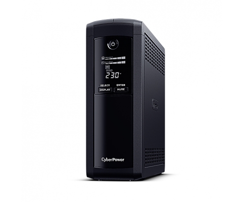 CyberPower VP1600EILCD sistema de alimentación ininterrumpida (UPS) LÍ­nea interactiva 1,6 kVA 960 W 8 salidas AC
