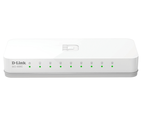 D-Link 0 No administrado Fast Ethernet (10/100) Escritorio Blanco