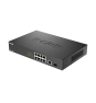 D-Link DGS-1010MP/E switch No administrado L2 Gigabit Ethernet (10/100/1000) Energía sobre Ethernet (PoE) 1U Negro