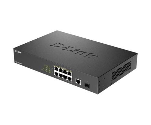 D-Link DGS-1010MP/E switch No administrado L2 Gigabit Ethernet (10/100/1000) Energía sobre Ethernet (PoE) 1U Negro